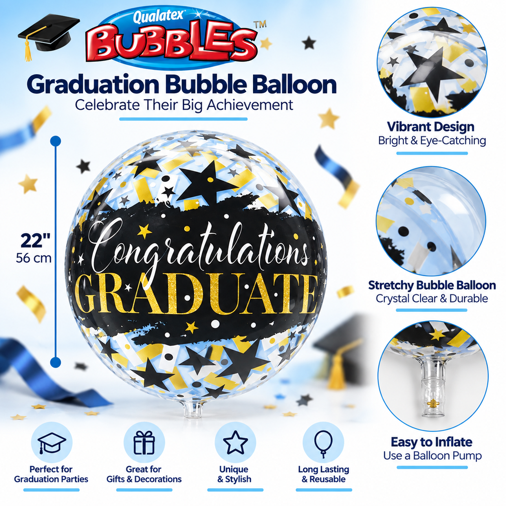 Bubble Congratulations Graduate